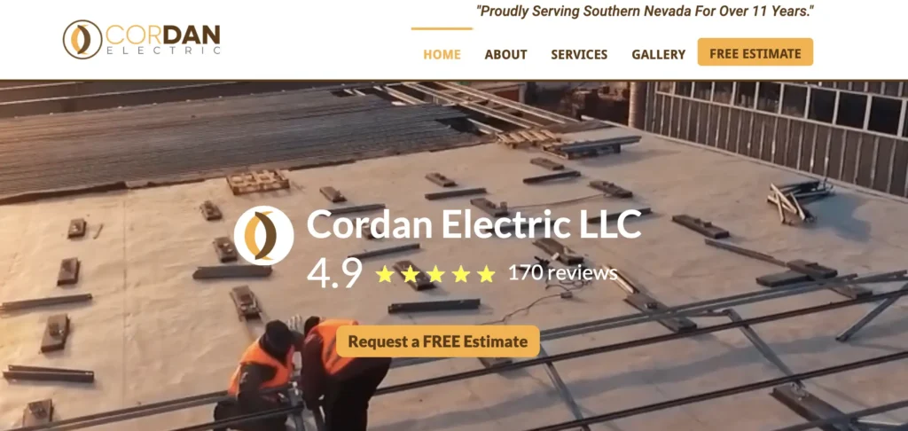 Overview of Cordan Electric LLC near Las Vegas