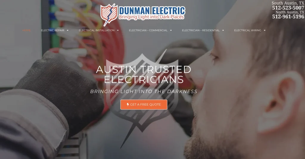 Dunman Electric, Austin electrician near me