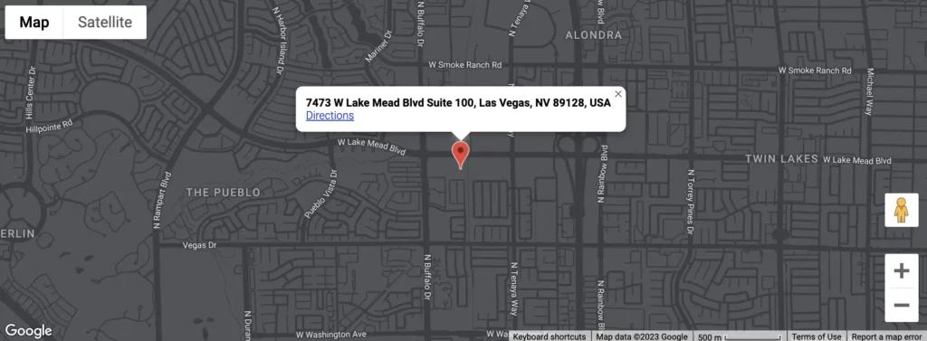 Map Directions iPOWER ELECTRIC LLC, Las Vegas Electrician